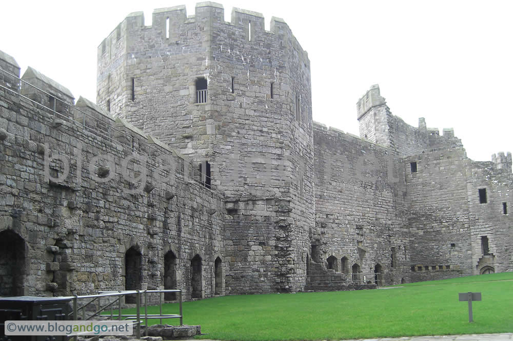 Caernarfon - Inside the castle